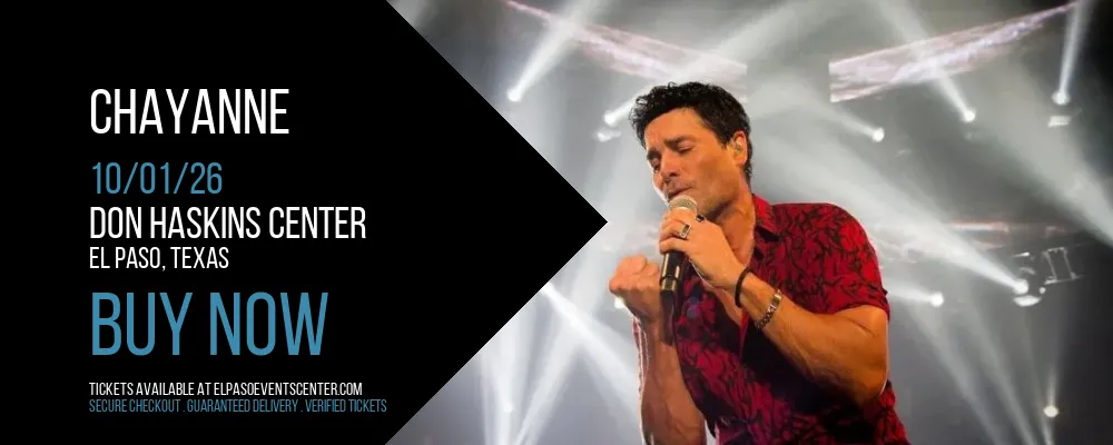 Chayanne at Don Haskins Center